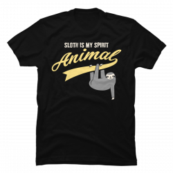 sloth spirit animal shirt